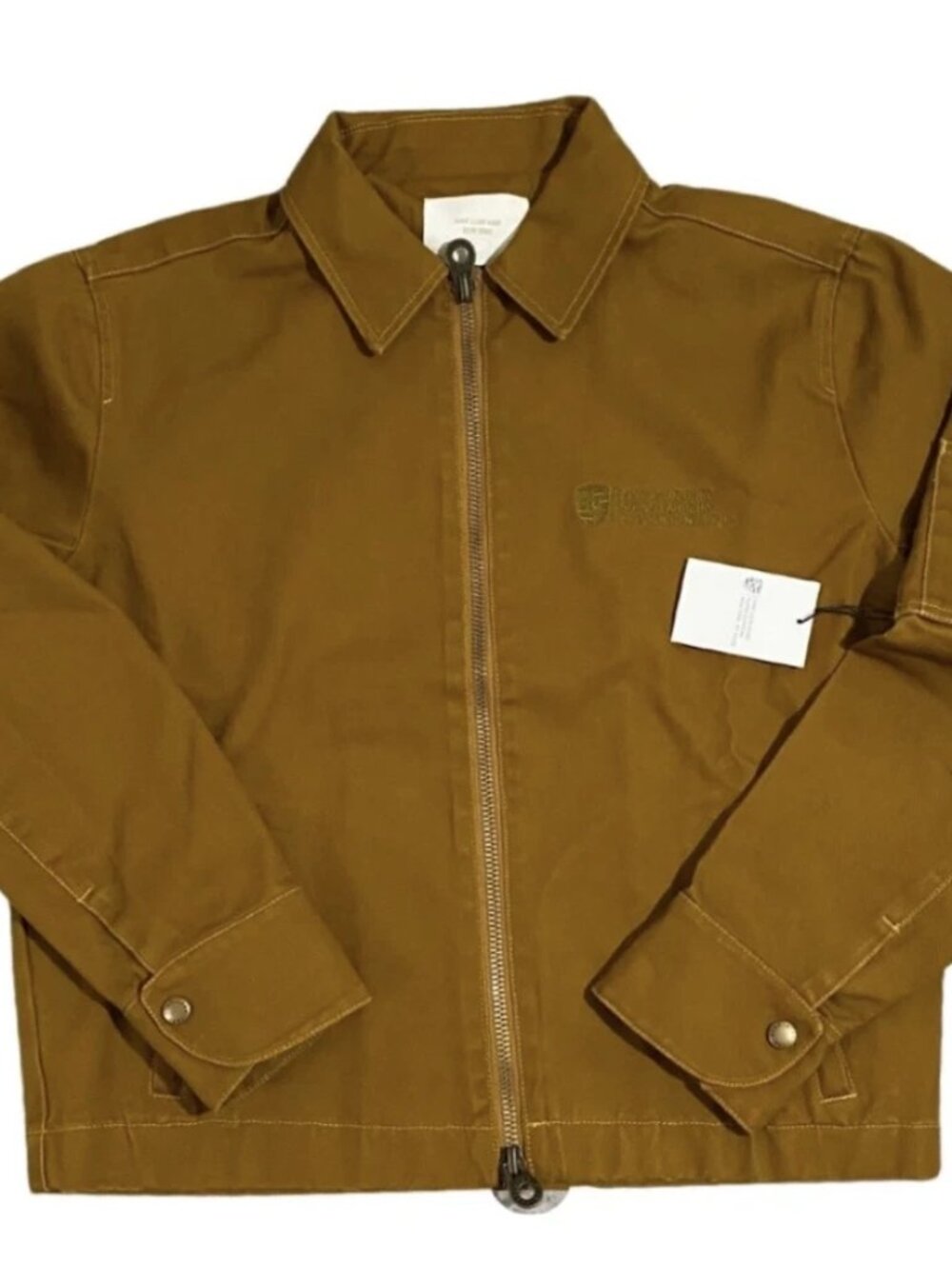 Aime Leon Dore ALD / Porsche 911SC Mechanic Jacket size Medium Brown